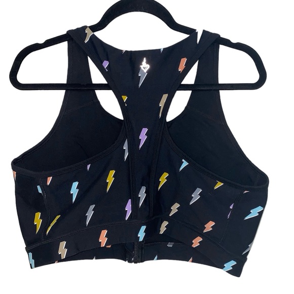 TORRID LOW IMPACT WIRELESS ZIP FRONT ACTIVE SPORTS BRA SIZE 2 PLUS - Picture 4 of 7